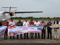 Penerbangan Perdana Wings Air PKY–PKN Diluncurkan, Perkuat Konektivitas Wilayah Kalimantan Tengah